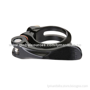 Bike seat post clamps, made of aluminum alloy, various colors are available